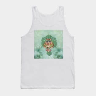 Wonderful elegant decorative owl Tank Top